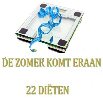 22 dieten weeschaal met centimeter