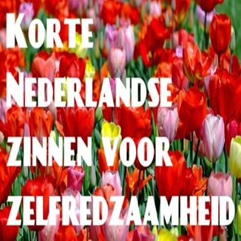 70 korte zinnen voor zelfredzaamheid